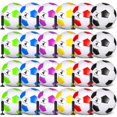 thumbnail image 1 of Balones de fútbol Sotiff, 24 unidades, tamaño 4, coloridos, con bombas, 1 of 7