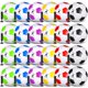 thumbnail image 1 of Balones de fútbol Sotiff, 24 unidades, tamaño 4, coloridos, con bombas, 1 of 7