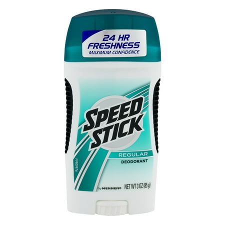 Speed Stick Regular Deodorant, 3.0 oz