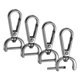 thumbnail image 1 of Ganchos de Clasp Giratorio Uxcell [4pcs] - Ganchos de Clip para Llaveros para Fabricación de Llaveros - [Negro - 1.9 IN] Hardware de Clip de Cordón, 1 of 6
