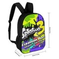 thumbnail image 2 of Splatoon Backpack, Large Capacity Backpack, 17 Inch Laptop Backpack for College Work Travel, 2 of 9