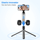 thumbnail image 3 of Trípode Celular Palo Selfie Control Remoto Y Bluetooth 170cm Xtellar plateado, 3 of 3