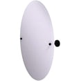 thumbnail image 1 of Sag Harbor Collection Frameless Oval Tilt Mirror with Beveled Edge - SG-91-BKM, 1 of 1