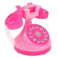 thumbnail image 1 of MOVTOTOP 1Set Pink Retro Play Phone For Kids With Rotary Phone Shape And Imaginative Play, 1 of 8