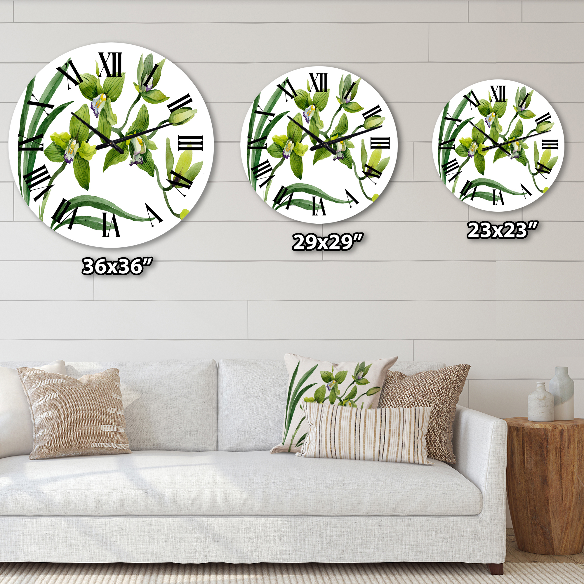 Designart 1 in Traditional Wall Clock