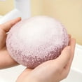SHZNSJWDKJ Soft Round Handheld Bath Sponge Balls Gentle Mesh