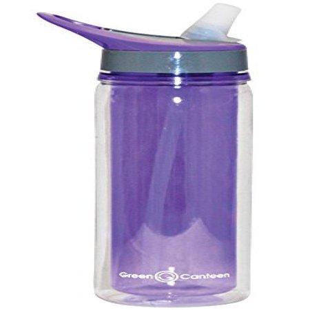 UPC 813334016797 product image for Green Canteen DWPTB-300-PUR Double Wall Plastic Tritan Bottle, 19-Ounce, Purple | upcitemdb.com