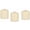 Ivory, variant on D'light Online 3 X 9 Inch White Pillar Candles Case Of 12