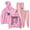 Pink, variant on Dylan Scott Easy Does It Tour Hoodie Jogger Pants Two Piece Sets Sweatshirts+Sweatpants Women Men's Set