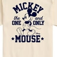 thumbnail image 3 of Mickey & Friends - The One And Only Mickey - Men's Short Sleeve Graphic T-Shirt, 3 of 5