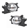 thumbnail image 5 of 1Pair Front Bumper Fog Lights Replacement Clear Fog Lamps, 5 of 5