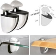 thumbnail image 2 of Soportes Ajustables para Estanterías Dolle Jam en Acero Inoxidable, 2 of 2