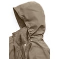 thumbnail image 4 of Woman Within Plus Size Taslon Anorak Jacket With Removable Fleece Lining, 4 of 6