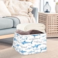 thumbnail image 4 of Iauyy Large Storage Box with Lid - Foldable Home Storage Bins for Clothes Toy Holiday Decor, Fish Pattern (42*32*30cm), 4 of 6