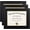 Black, variant on 11x14 Diploma Frame Certificate Degree Document Frame with High Definition Glass, 8.5 x 11 with mat for Wall and Tabletop, Mahogany Blue Double Mat, 2 Pack