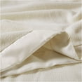 thumbnail image 4 of JERFIT King Size Fleece Blanket, Ultra Soft Ivory Microfleece Blanket for All Seasons, Lightweight & Cozy, 108x90 Inches, Machine Washable, OEKO-TEX Certified, 4 of 9