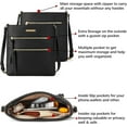 thumbnail image 5 of Crossbody Bags Purses for Women Trendy Soft Leather Shoulder Handbags with Adjustable Strap Zipper Pocket Medium, 5 of 8