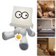 thumbnail image 4 of Lámpara Pequeña Hombre Tímido Escritorio Chicos Traviesos USB Recargable para La Cama, 4 of 9