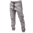 thumbnail image 2 of ICHUANYI Clearance Men Sweatpants Casual Elastic Joggings Sport Solid Baggy Pockets Trousers(Gray, M ) Ichuanyi Ichuanyi, 2 of 7