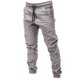 thumbnail image 4 of ICHUANYI Clearance Men Sweatpants Casual Elastic Joggings Sport Solid Baggy Pockets Trousers(Gray, L) Ichuanyi Ichuanyi, 4 of 7