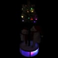 thumbnail image 3 of Northlight 48" Pre-Lit Red and White Ice Skating Polar Bears with Flocked Tree Christmas Figurine, 3 of 3