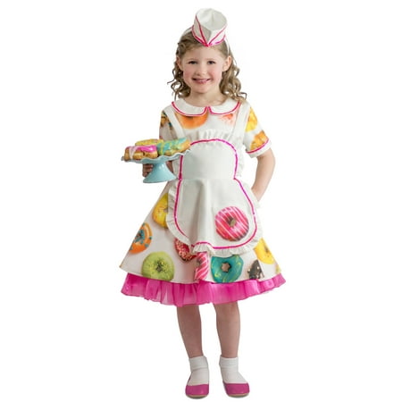 Donut Waitress Child Costume