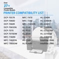thumbnail image 2 of NineLeaf 6 Pack DR420 Drum Compatible Drum Unit Replacement for Brother DR-420 Drum use with HL-2230 HL2240 MFC-7360N MFC-7860DW DCP-7065DN Laser Printer, 2 of 6