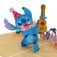 thumbnail image 1 of Tarjeta desplegable Lovepop Happy Birthday Stitch Disney 3D, 1 of 1