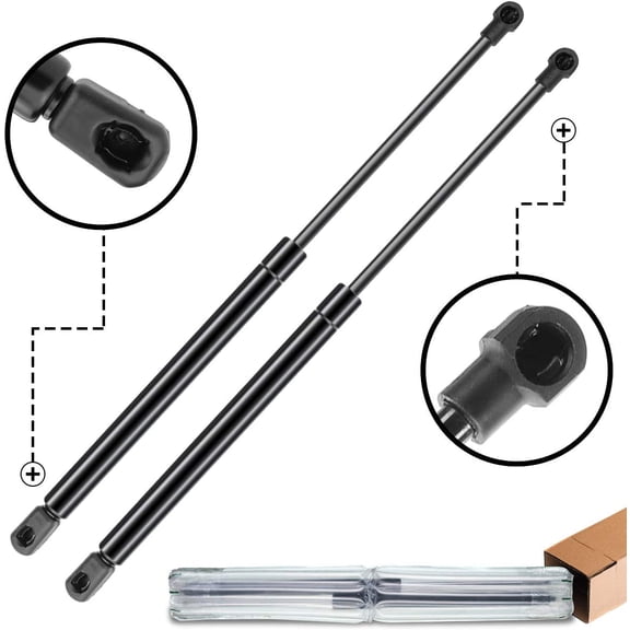 A-Premium Tailgate Rear Trunk Lift Supports Shock Struts Replacement for BMW 120i 2005-2012 130i 2006-2010 2-PC Set