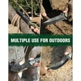 thumbnail image 4 of MOSSY OAK 2-Piece Hunting Knife Set, Fixed Blade Gut Hook & Skinning Knife with Camo Full-Tang Handle and Dual Carry Sheath, 4 of 8