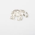 thumbnail image 5 of Shisuyan Elephant Brooch Party Gift Favors Rhinestone Elephant Brooch Pin (Silver), 5 of 5