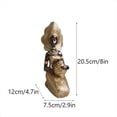 thumbnail image 3 of Resin Decor Figurines Retro African Women Holding ,Brown, 3 of 3