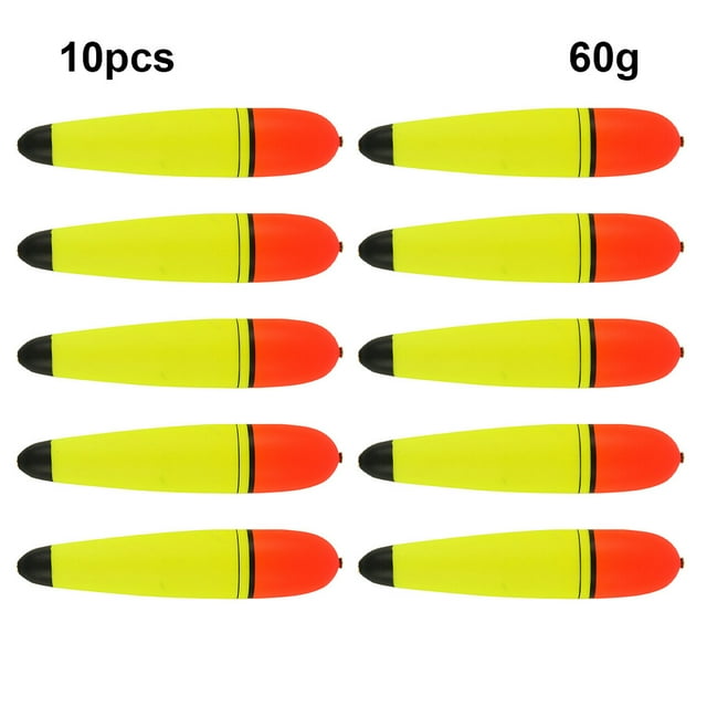 pitrice 10X Leurre de Pêche Artificiel Multicolore Attrayant Multiple Poids Mer Eau Salée 60g