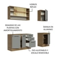 thumbnail image 3 of Cocina Integral Completa Modular Madesa Agata 180cm MG 02, 3 of 4
