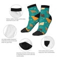 thumbnail image 3 of Uemuo Hens And Rooster Printed Crew Socks, Moisture-Wicking Socks, Athletic Socks for Men Breathable Cushion Socks Casual Sport Socks for Running Traveling, 3 of 6