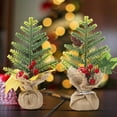 thumbnail image 4 of MesaSe Christmas Tree Ornament Attractive Multi-purpose Vivid 3 Styles Everlasting Fake Christmas Tree Model for Party, 4 of 8