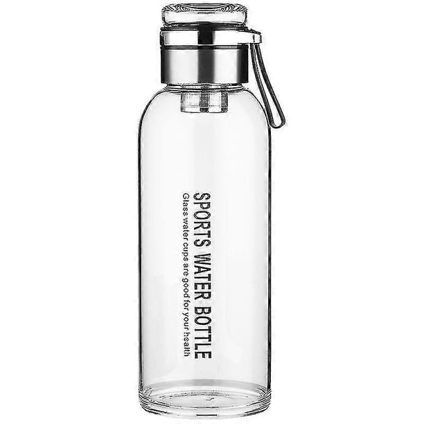 Glass Water Bottle With Strap Sport Water Bottle Outdoor Travel Portable Leakproof Drinkware Stainless Steel Water Bottle 26-27s