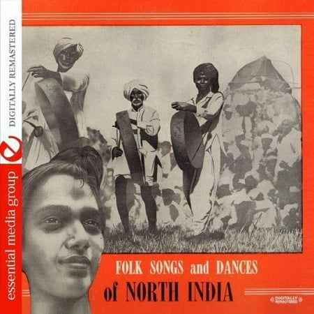 Folk Songs and Dances of North India (CD) (Best Group Dance Performance In India)
