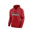 thumbnail image 2 of NCAA Louisville Cardinals Men's Red Stacked Cotton Fleece Pullover Hoodie, Up to Size 3XL, 2 of 3