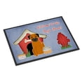 thumbnail image 1 of Caroline's Treasures Dog House Collection Border Terrier Alfombrilla para interior o exterior 24x36 BB2793JMAT 24 x 36 Multicolor Caroline's Treasures BB2793JMAT, 1 of 1