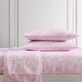 thumbnail image 4 of Betsey Johnson - Twin Bed Sheets, Bedding Set with Matching Sham, Smooth & Silky, Fade & Wrinkle Resistant, Dorm Essentials (Fairytale Floral Pink), 4 of 7