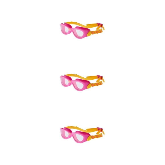 Eigraketly Gafas de natación Clear View de alta definición - Hechas de PC para adaptarse a la estructura facial Recubrimiento antivaho Correa Type1 NO1