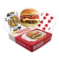 thumbnail image 1 of Baraja de cartas Gamago con forma de hamburguesa multicolor, 1 of 7