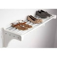 thumbnail image 5 of EZ Shelf 28"-50" Expandable Shelf, White, 2 Brackets, 5 of 6