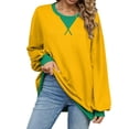 thumbnail image 1 of Camisetas de Larga para Mujer Amarillas S, 1 of 8