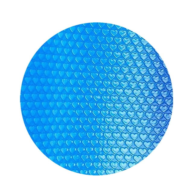 Cubierta Térmica para Alberca de 450 cm, Material LDPE, Azul, Diseño de Burbujas, Ahorra Energía y Reduce Evaporación, Fácil de Cortar y Enrollar, Ideal para Piscinas al Aire Libre.