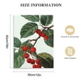 thumbnail image 2 of NTIAOTIAOHOU Art, French Botanical Print - Wall Art, Redoute Vintage Cherries, Fruit Kitchen Decor, 2 of 5