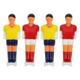 thumbnail image 1 of Shisuyan 4pcs Foosball Machine Figures Table Football Figures Foosball Machine Accessories Soccer Player Statue, 1 of 9