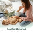 thumbnail image 6 of Baby Diaper Caddy Organizer for Changing Table, Portable Nursery Storage Basket Dresser Top, 6 of 10