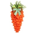 thumbnail image 1 of Advancent de Pascua de tela con zanahorias para decorar el hogar, colores brillantes para celebraciones de primavera y jardines. Kits de decoración para fiestas, 1 of 6
